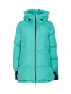 Herno Gore-tex Infinium Windstopper Laminar Down Jacket In Green