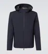 Herno Bomber Jacket In Essence In Blue