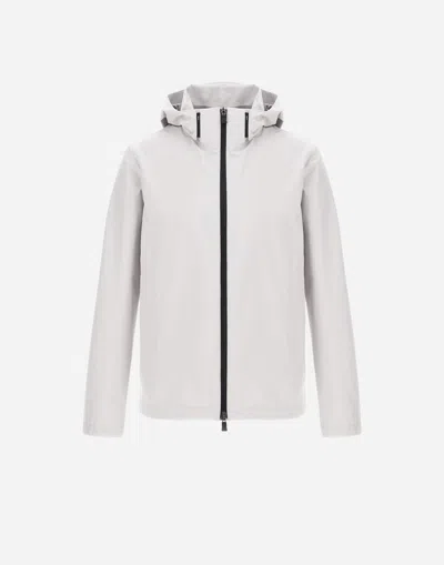 Herno Gore-tex Paclite Jacket In Ice
