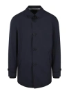 Herno Gore-tex Paclite Laminar Raincoat In Blue