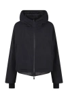 Herno Gore-tex Paclite Laminar Short Jacket In Black