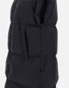Herno Short-sleeve Down Jacket In Black