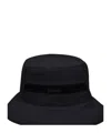 Herno Gore-tex Patch Bucket Hat In Black