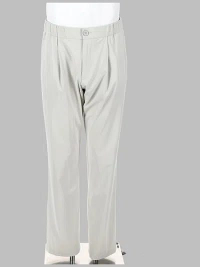 Herno Grey Relaxed Tapered Straight-leg Pants In Multi