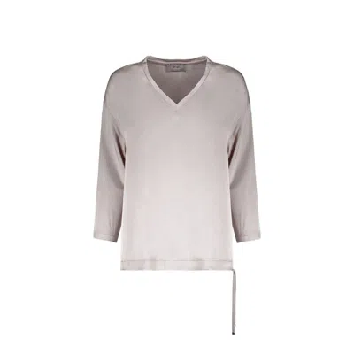 Herno Gray Acetate Tank Women's Tops