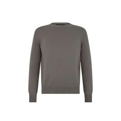 HERNO GRAY CASHMERE SWEATER