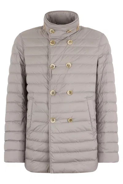 Herno Gray Padded Jacket, Modern And Versatile Design