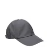 Herno Gray Polyester Caps (baseball Hat)