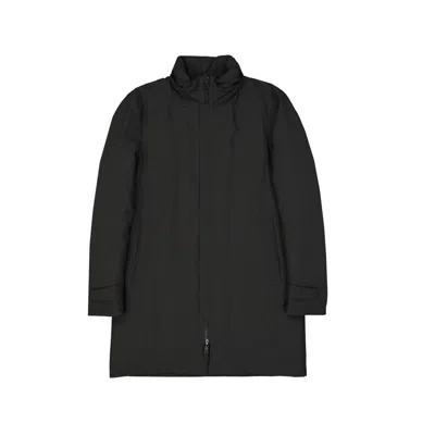 Herno Laminar Goretex Coat Men In Black