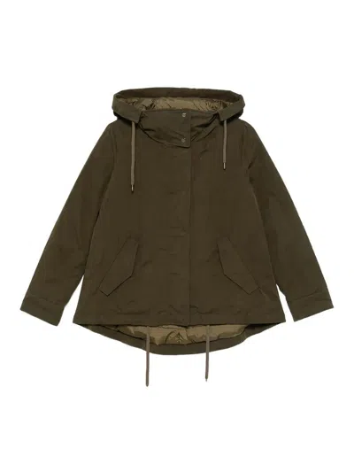 HERNO GREEN PADDED JACKET