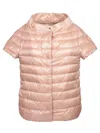 Herno Greta Pink Down Jacket In Pink