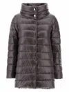 Herno Coats Grey In Grey