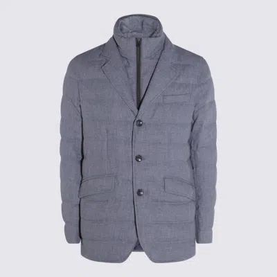 HERNO GREY DOWN JACKET