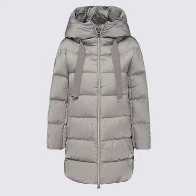 HERNO GREY DOWN JACKET