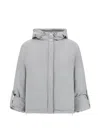 Herno Grey Polyamide Elastane Travel Jacket In Gray