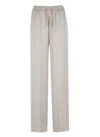 Herno Grey Relaxed Fit Grey Pants
