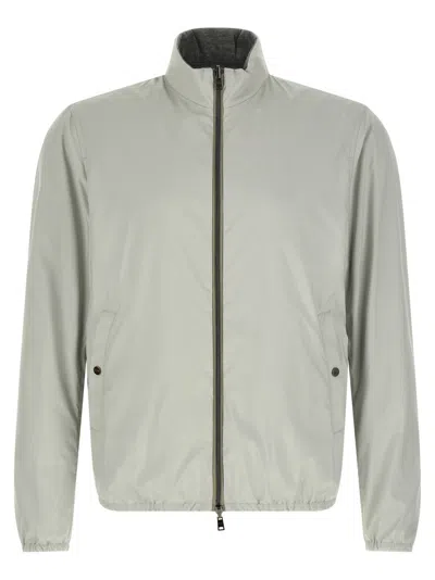 HERNO GREY REVERSIBLE JACKET