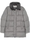 Herno Padded Coat In Grey