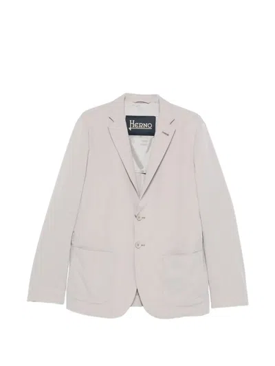 Herno Grigio Per Polyester Blazer In Gray