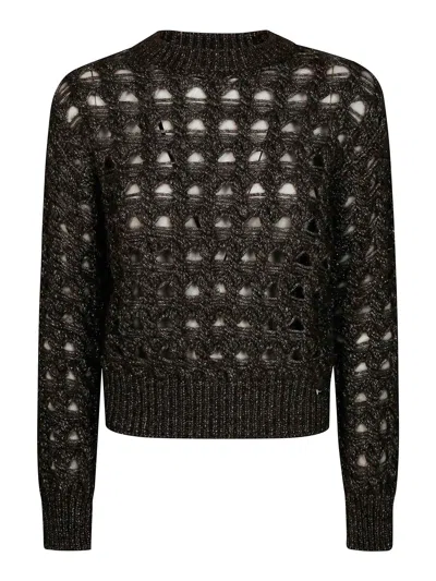 HERNO GYROCOLIAN MESH SHIRT