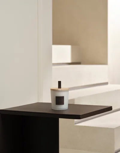 Herno Habita Scented Candle - Medium - 270 G In White