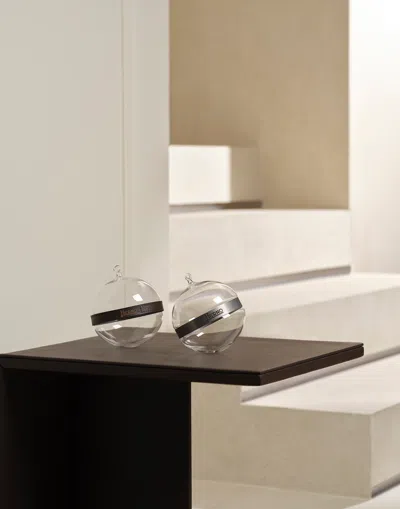 Herno Habita Set Of 4 Baubles In White