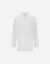 Herno Stylish Short Sleeve Button-up Shirt In White