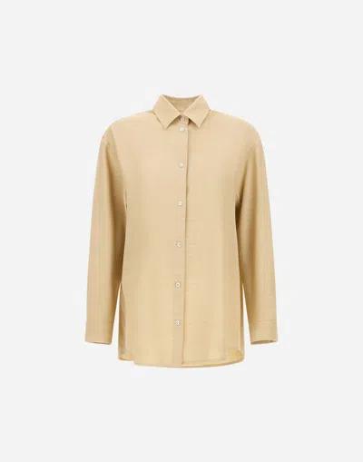 HERNO SHIRT IN TEXTURED VISCOSE
