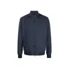 Herno Bomber Jacket In Blue