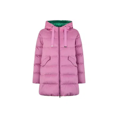 Herno C Mere Down Jacket In Pink