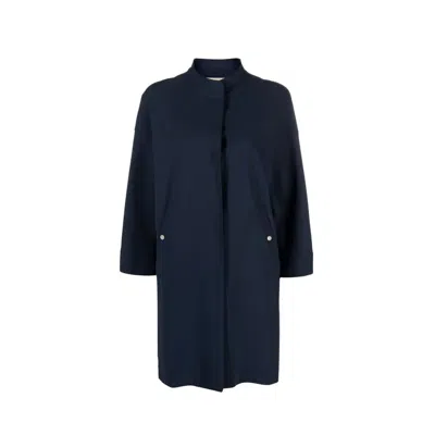 HERNO HERNO HERNO CONCEALED FASTENING COAT