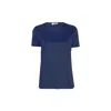 Herno Cotton T-shirt In Blue