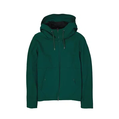Herno Down Hooded Jacket In Green