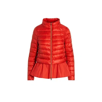 Herno Down Jacket In Red