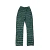 Herno Padded Polyamide Joggers In Green