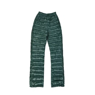 Herno Padded Polyamide Joggers In Green