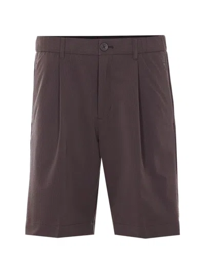 HERNO HERNO HERNO ELASTICATED LATERAL POCKETS SHORTS