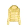 Herno Giada Down Jacket In Yellow