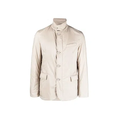 Herno Lightweight Jacket In Neutral