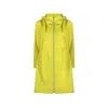 Herno Packable Polyester Raincoat In Yellow