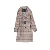 Herno Linen Trench Coat In Neutral