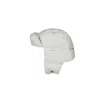 Herno White Polyester Beanie In White