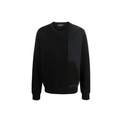 Herno Panelled Design Sweatshirt In Black