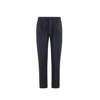 Herno Wool Pants In Black