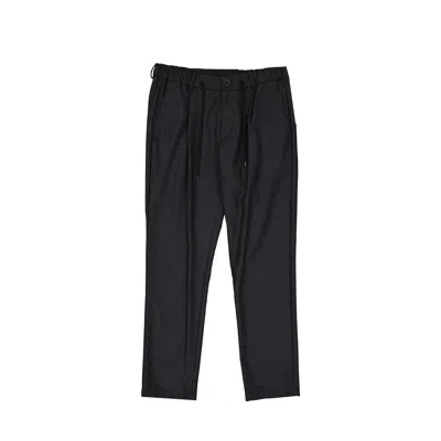 Herno Wool Pants In Black