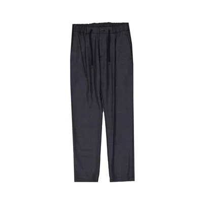 Herno Wool Trousers In Gray