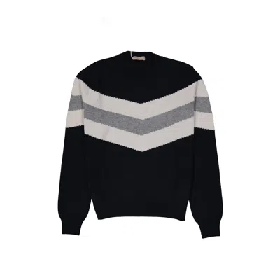 HERNO HERNO HERNO ZIGZAG STRIPE SWEATER