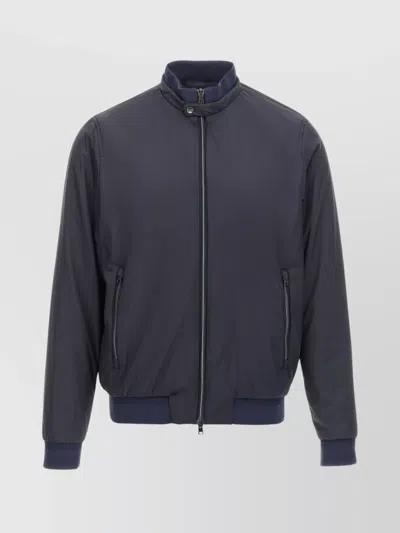 HERNO NYLON PADDED BOMBER JACKET