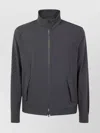 Herno High Collar Men's Coat In Gray