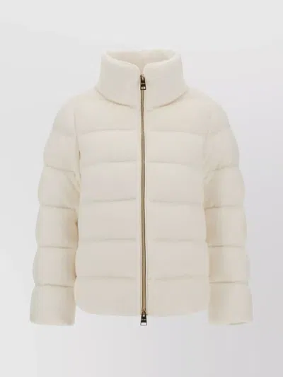 HERNO HIGH COLLAR PADDED QUILTED JACKET